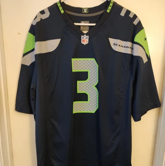 NFL Nike Seahawks on field Wilson jersey. Size XL - Picture 7 of 7